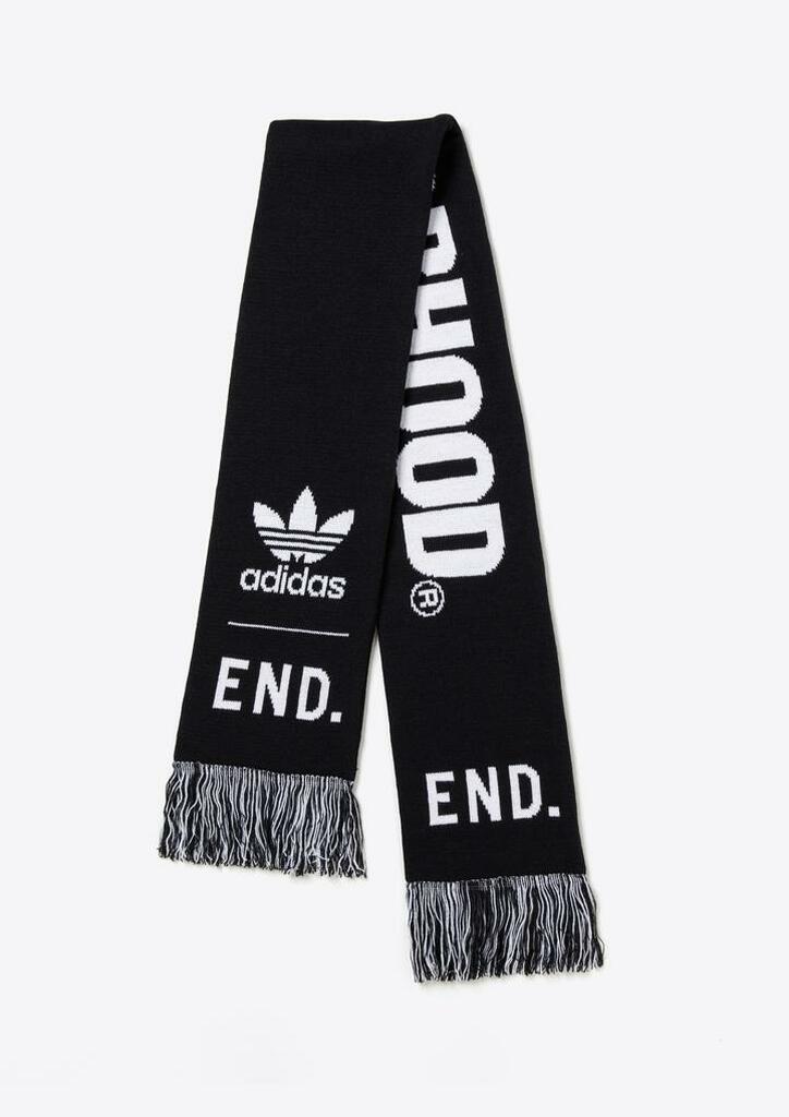 Шарф Neighborhood x END x adidas Supporters Scarf Black/White