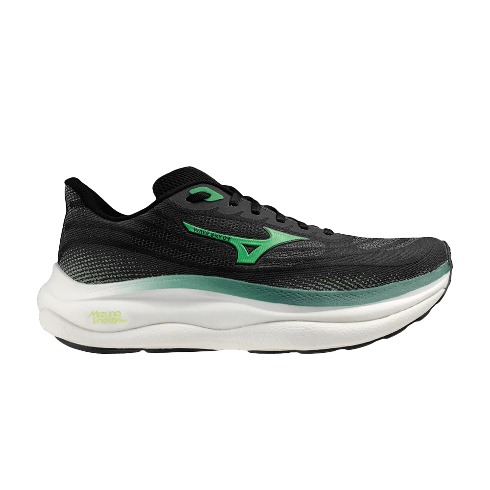 Krossovki-Mizuno-Wave-Sky-9-Grey-Green