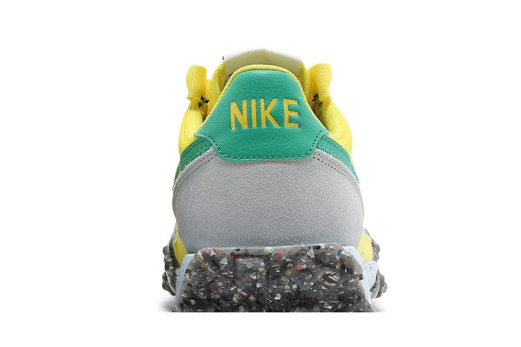Кроссовки Nike Wmns Waffle Racer Crater 'Yellow Strike Roma Green'