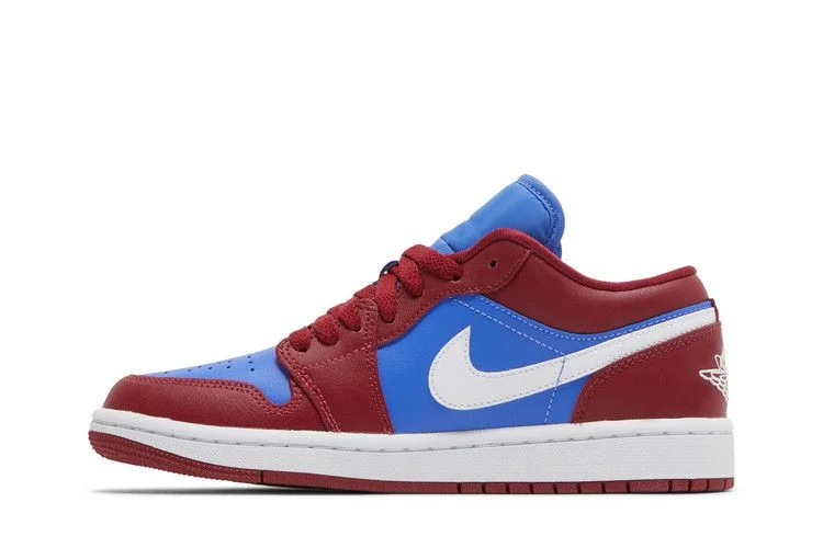 Кроссовки Wmns Air Jordan 1 Low 'Deep Red Blue'