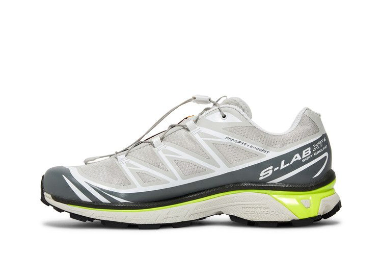 Кроссовки Salomon XT-6 Advanced 'Lunar Rock Safety Yellow'