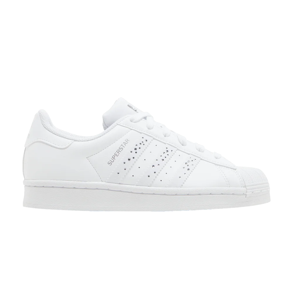 Кроссовки Adidas Superstar J 'White Sparkle'