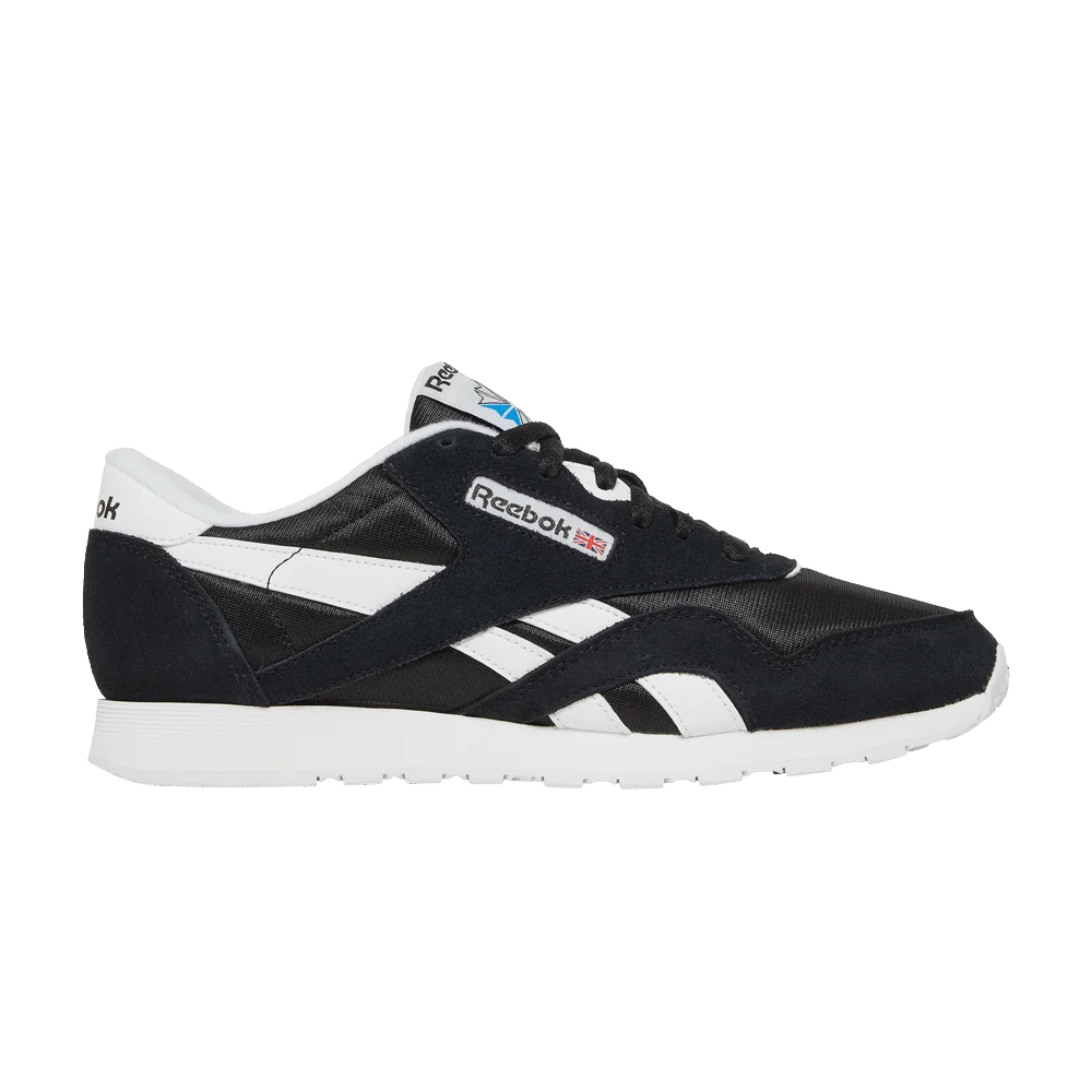 Кроссовки Reebok Classic Nylon 'Black White' 2018