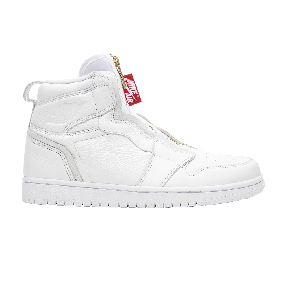 Krossovki-Wmns-Air-Jordan-1-Retro-High-Zip-White