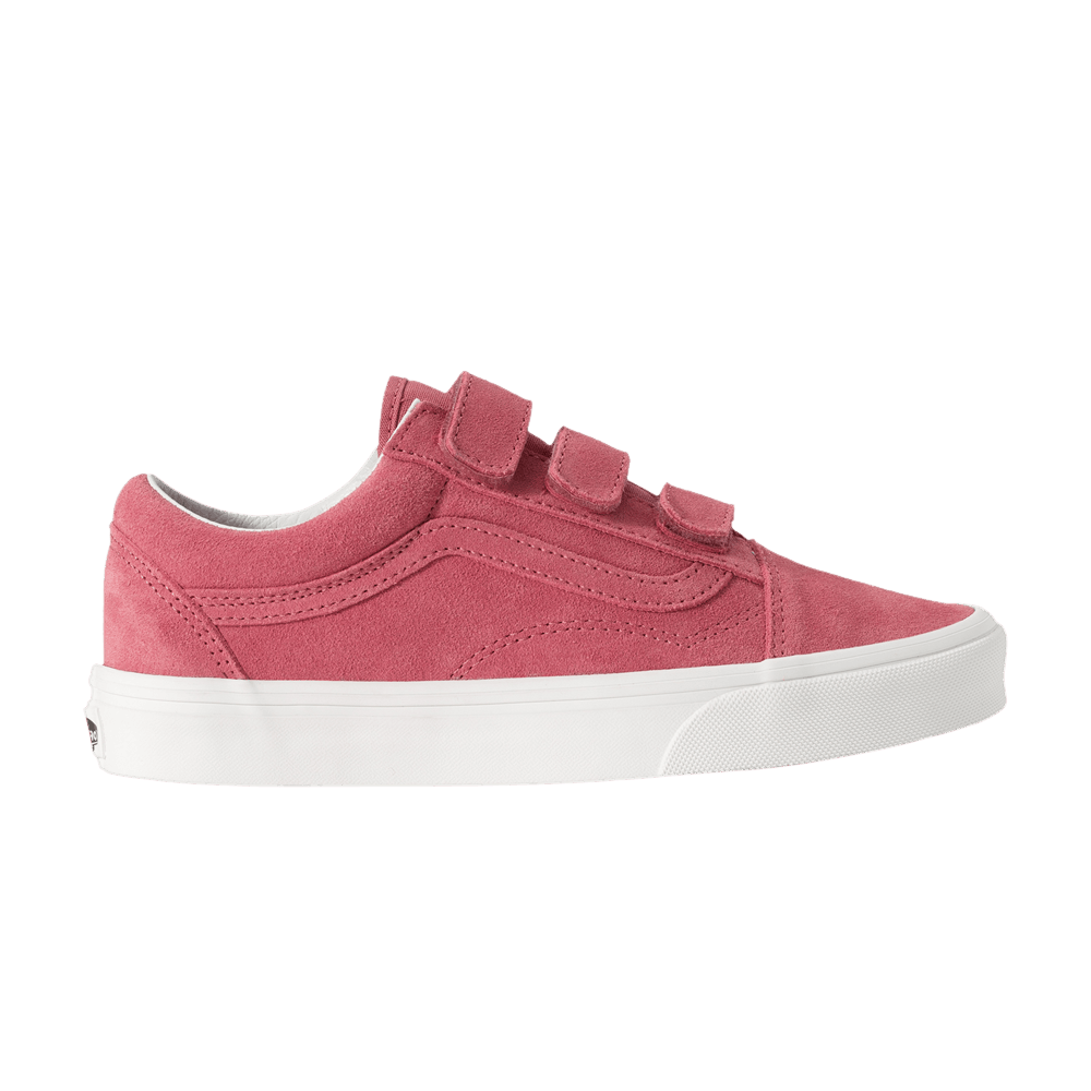 Кроссовки Vans Old Skool Velcro 'Mauvewood Pink'
