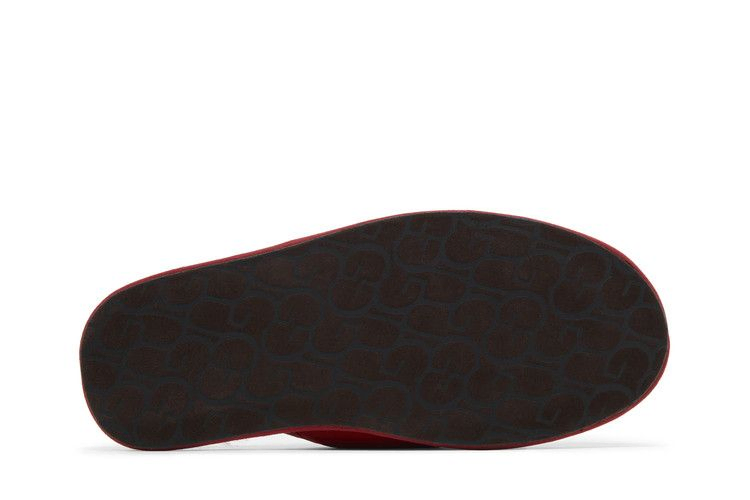 Кроссовки UGG Scuff Slipper 'Logo - Samba Red'