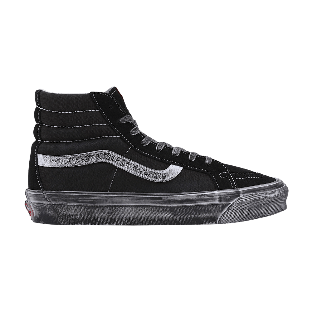 Кроссовки Vans OG Sk8-Hi LX 'Stressed - Black White'