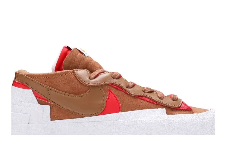 Кроссовки sacai x Nike Blazer Low 'British Tan'