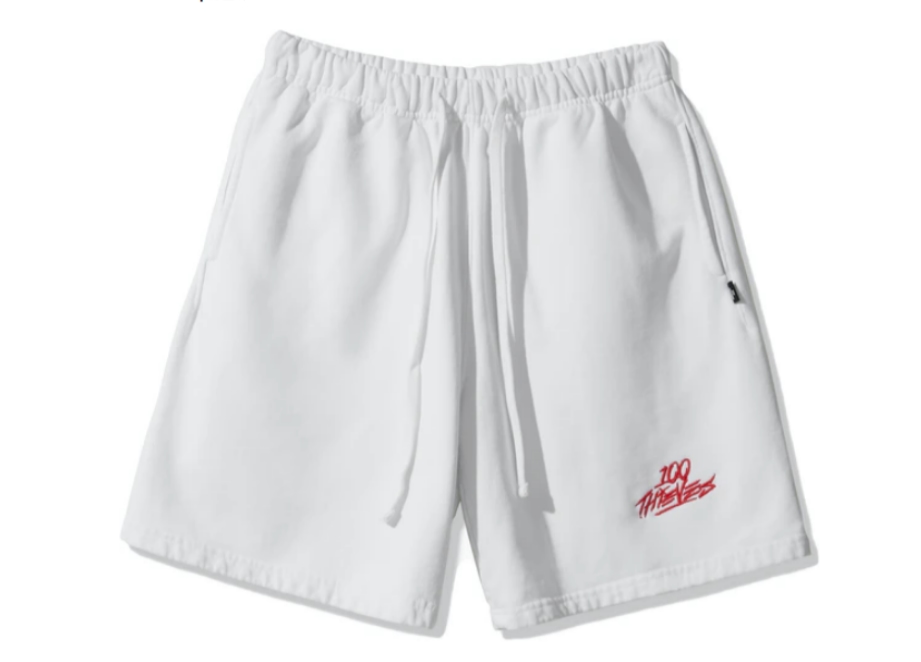 Спортивные шорты 100 Thieves Infinite Fleece Short White