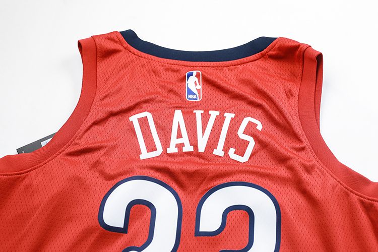 Баскетбольная джерси 2017-18 Anthony Davis Pelicans #23 Statement Red