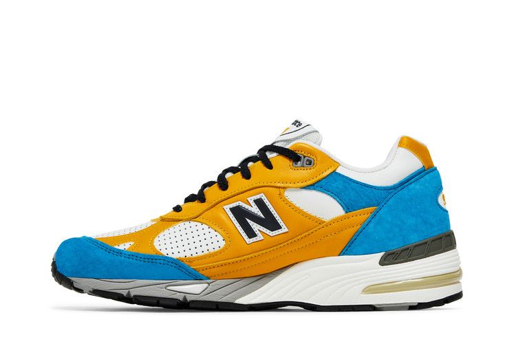 Кроссовки Sneakersnstuff x New Balance 991 Made in England 'Blue Yellow'