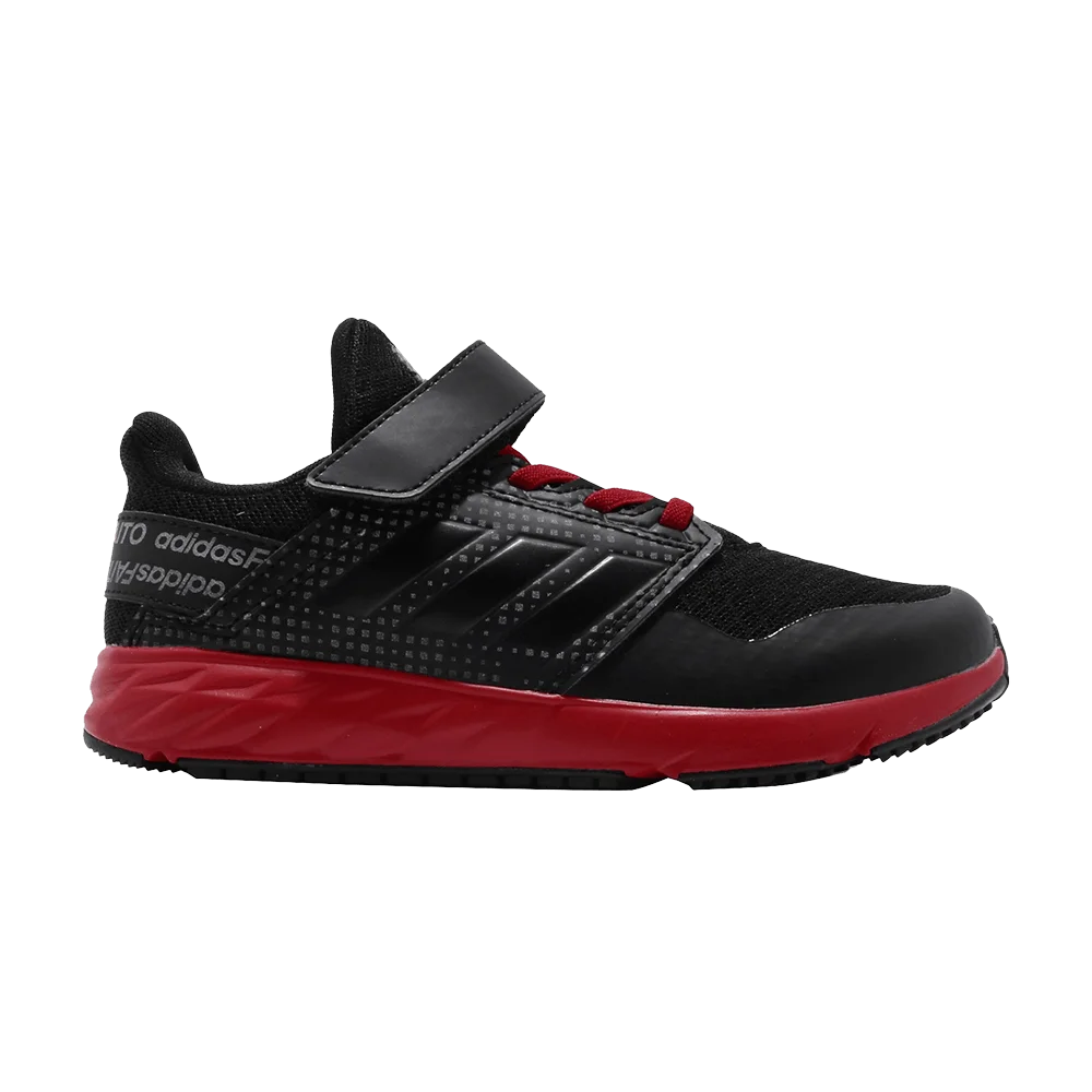 Кроссовки Adidas FortaFaito EL K 'Black Red'