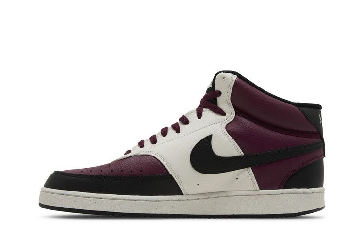 Кроссовки Nike Court Vision Mid Next Nature 'Dark Beetroot'