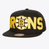 Mitchell-Ness-Black-Boston-Bruins-Day-4-Snapback-Hat-100x100