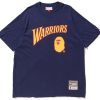 BAPE-x-Mitchell-Ness-Warriors-Tee-Navy-100x100