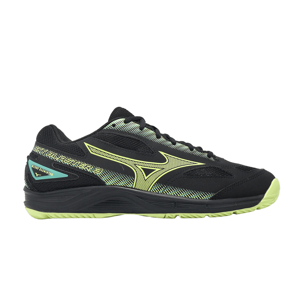 Кроссовки Mizuno Sky Blaster 3 Wide 'Black Sunny Lime'