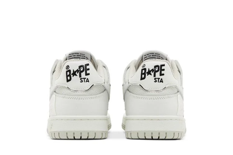 Кроссовки BAPE Wmns Sk8 Sta #3 L 'White Silver'