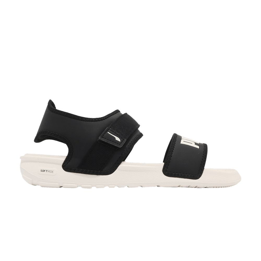 Puma SoftRide Sandal 'Black Marshmallow'