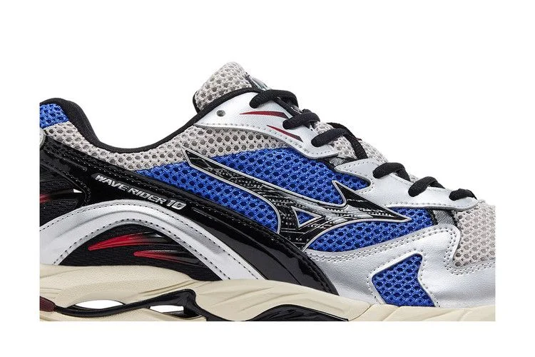 Кроссовки Mizuno Wave Rider 10 'Harbor Mist Black Dazzling Blue'