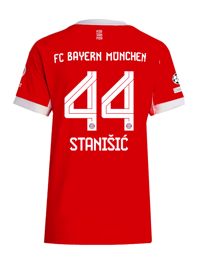 Женское футбольное джерси FC Bayern Munich Home Jersey 25-26 STANIŠIĆ 44