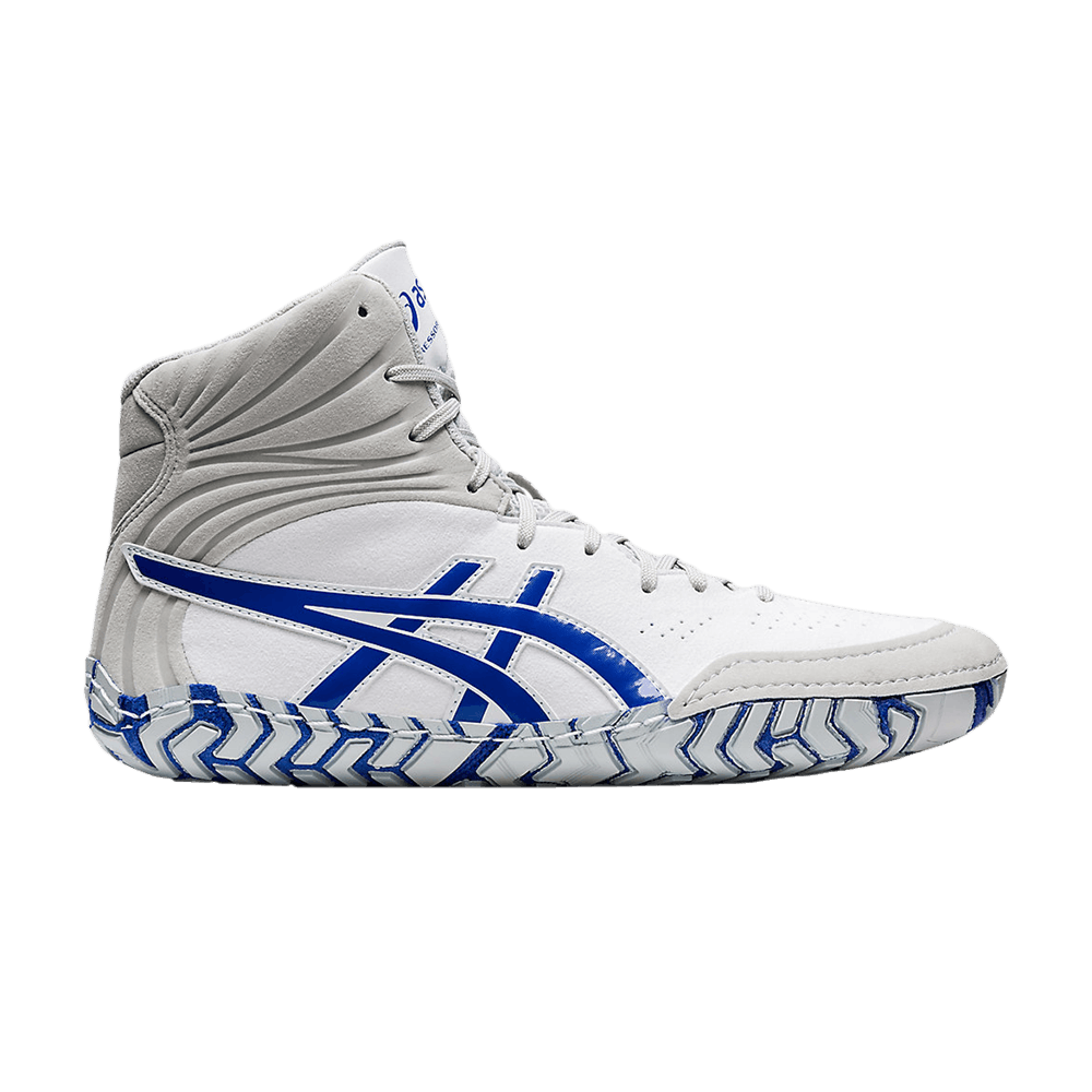 Кроссовки ASICS Aggressor 5 'White Lapis Lazuli Blue'