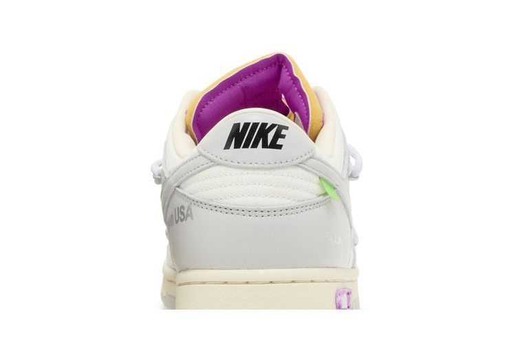 Кроссовки Off-White x Nike Dunk Low 'Lot 03 of 50'