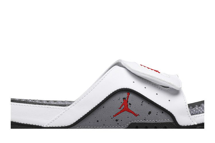 Air Jordan Hydro 4 Retro Slide 'White Cement'