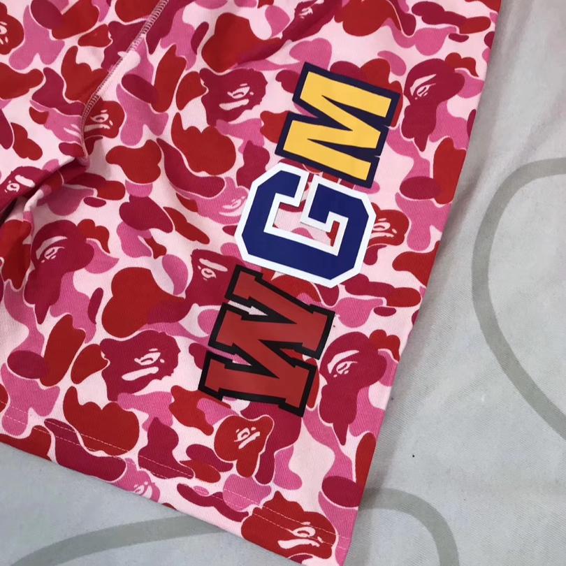 BAPE-ABC-Shark-Sweat-Shorts-Pink-8