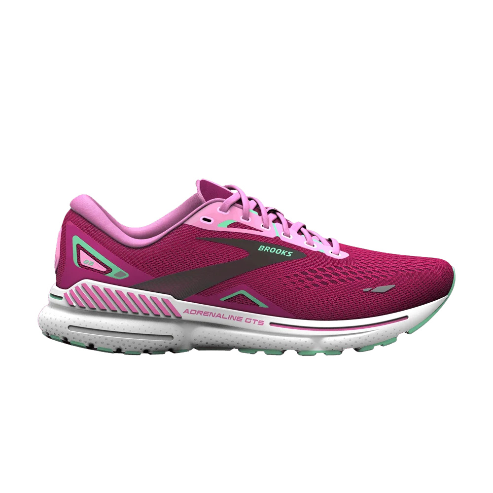 Кроссовки Brooks Wmns Adrenaline GTS 23 Wide 'Pink Festival Fuchsia'