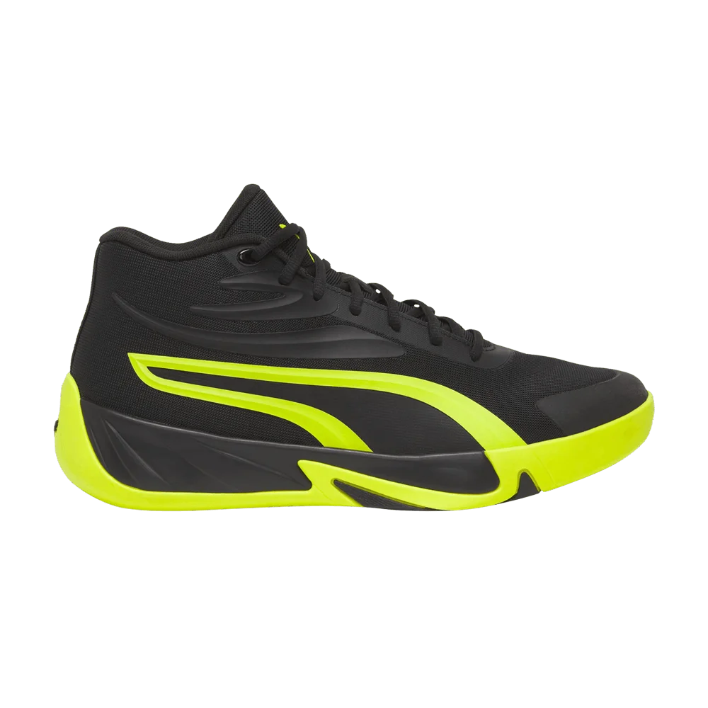 Кроссовки Puma Court Pro 'Black Electric Lime'