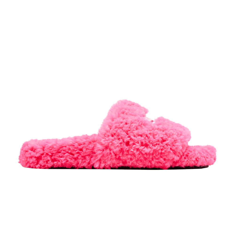Balenciaga Wmns Furry Slides 'Faux Fur - Hot Pink'