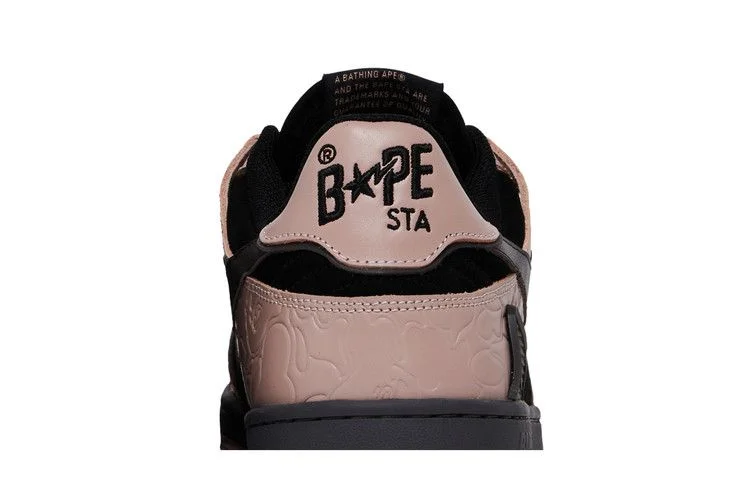 Кроссовки BAPE Sk8 Sta 'Pink Black'