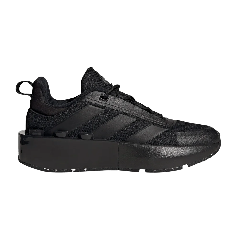 Кроссовки LEGO x adidas Tech Runner J 'Triple Black'