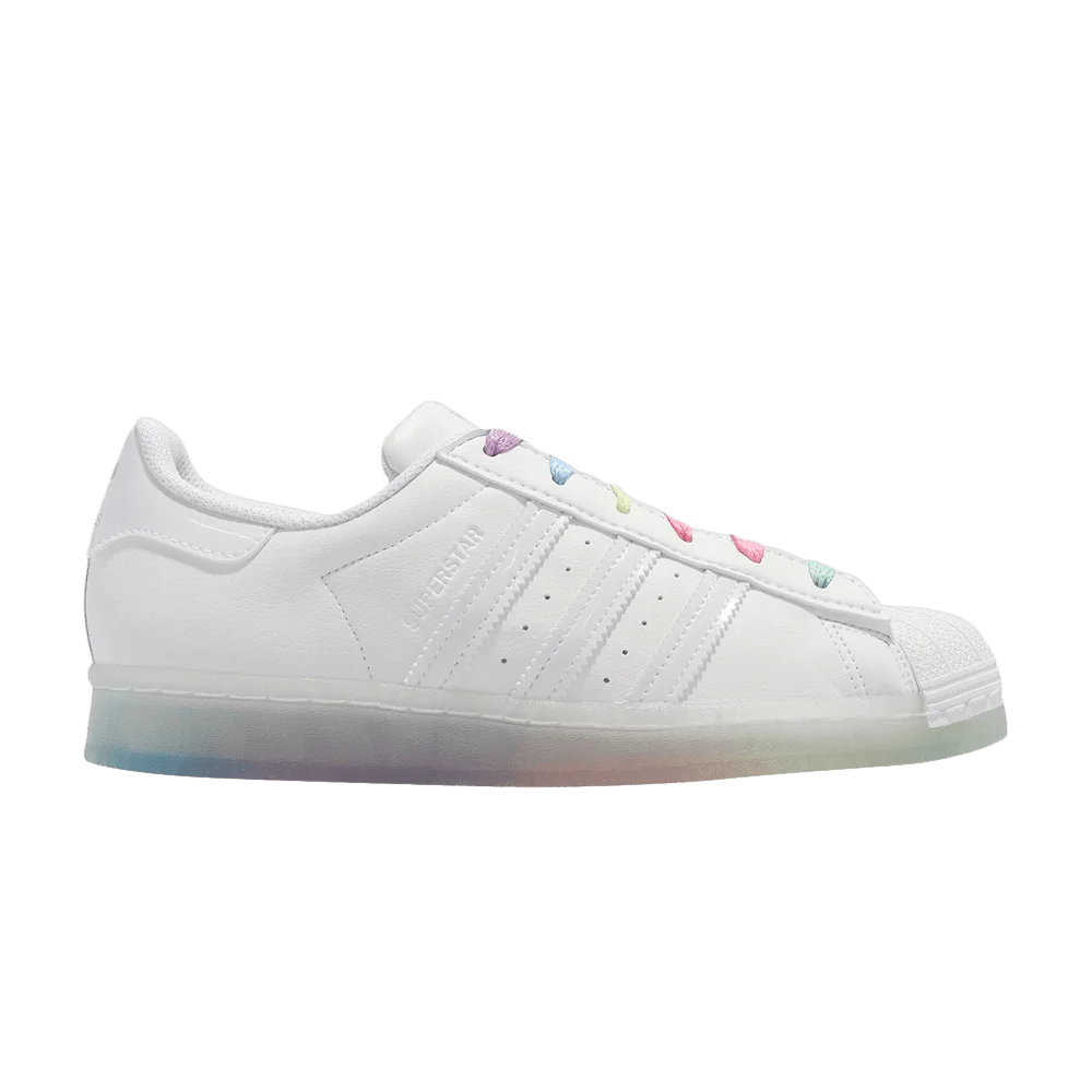 Кроссовки Adidas Superstar 'White Rainbow Sole'