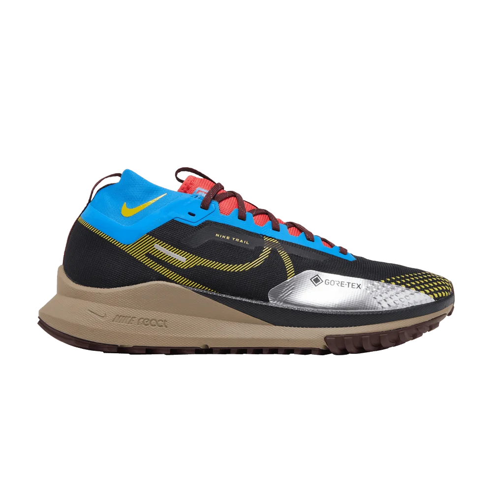 Кроссовки Nike React Pegasus Trail 4 GORE-TEX 'Black Vivid Sulfur'