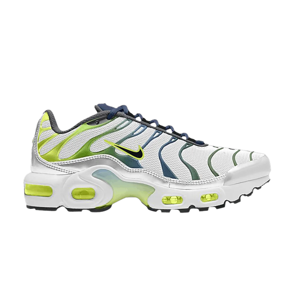 Krossovki-Nike-Air-Max-Plus-GS-White-Forest-Green