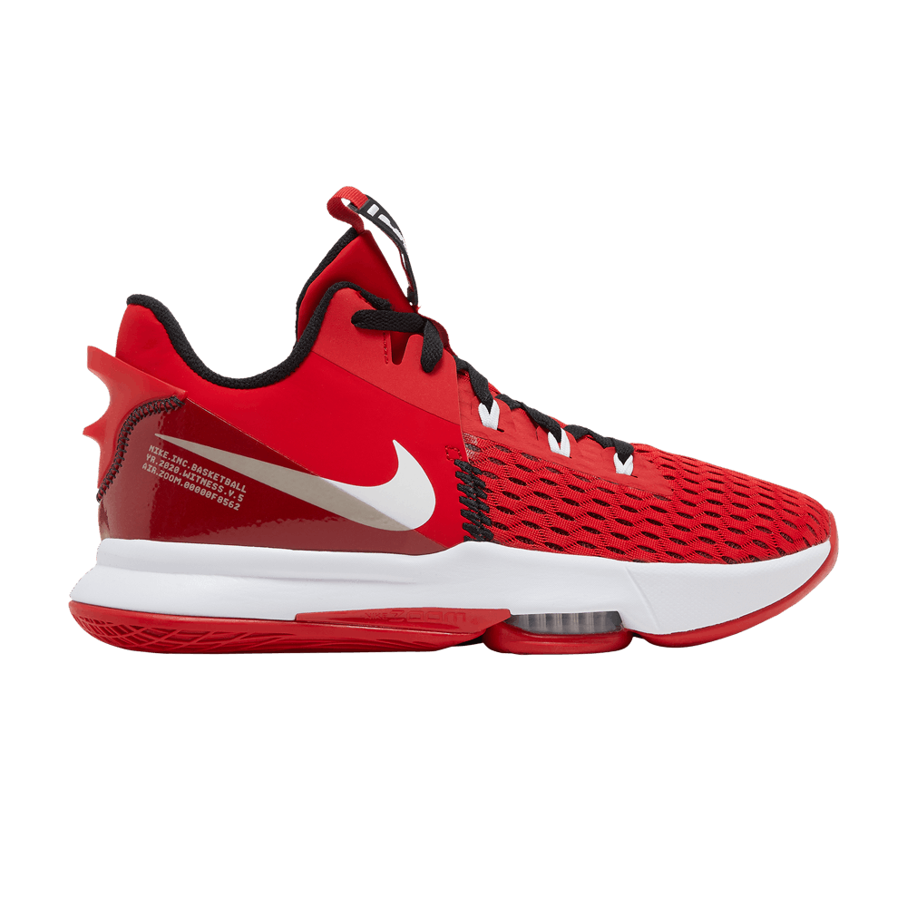 Кроссовки Nike LeBron Witness 5 'University Red'