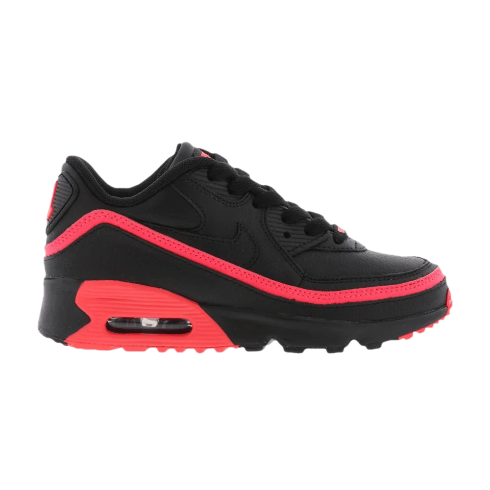 Krossovki-Undefeated-x-Nike-Air-Max-90-PS-Black-Solar-Red