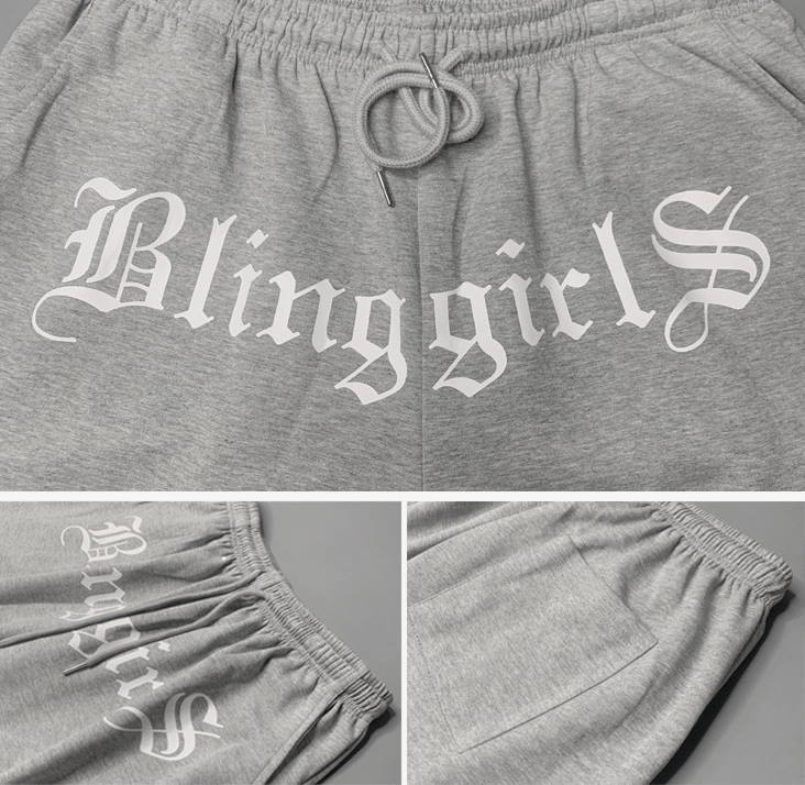 2020-Blinggirls-Hip-hop-Style-Sweatpants-Grey-Black-10