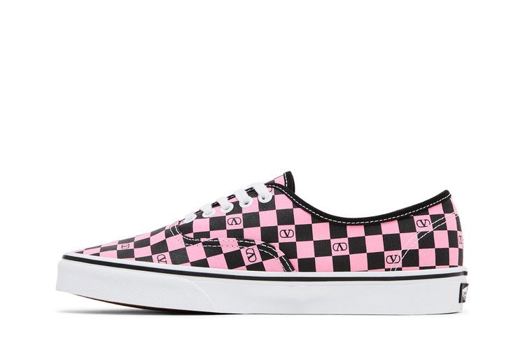Кроссовки Vans Valentino Garavani x Authentic Checkerboard 'Pink'