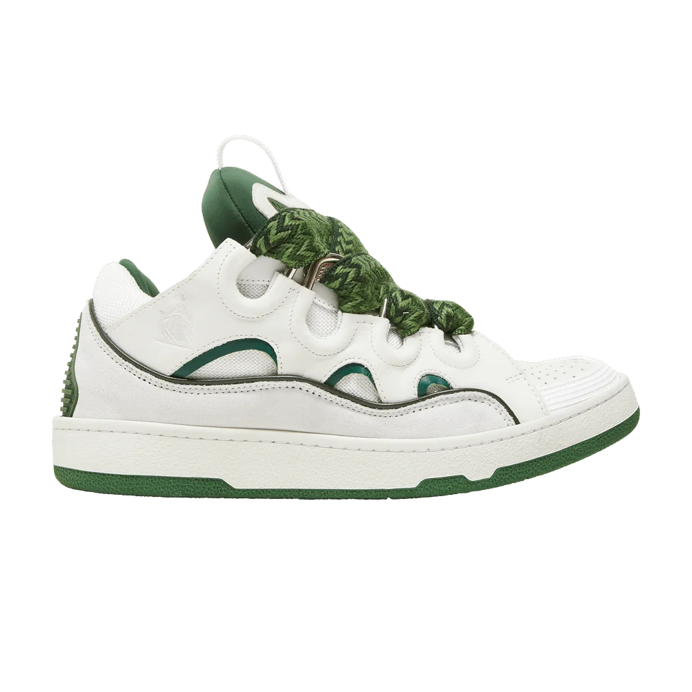 Кроссовки Lanvin Curb Sneakers 'White Khaki'