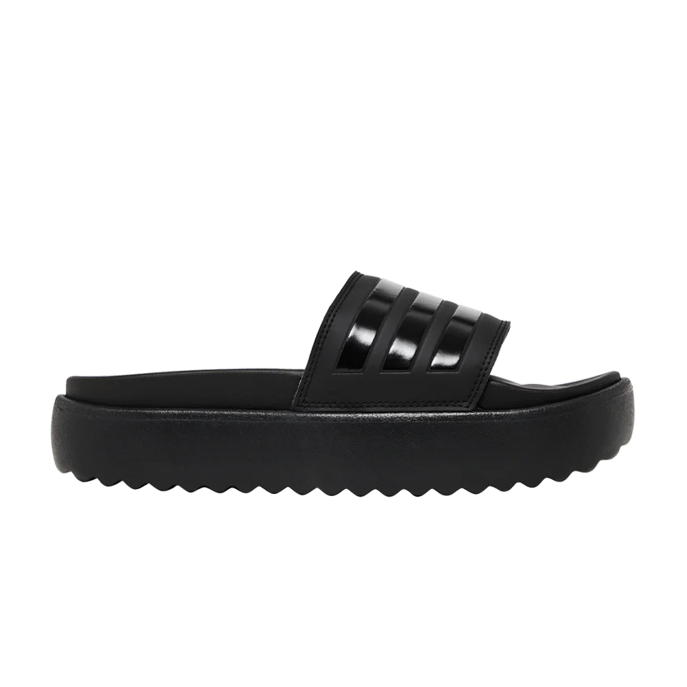 adidas Wmns Adilette Platform Slide 'Triple Black'