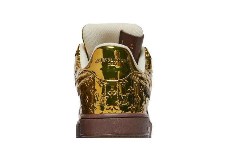 Кроссовки Louis Vuitton x Nike Air Force 1 Low 'Metallic Gold'