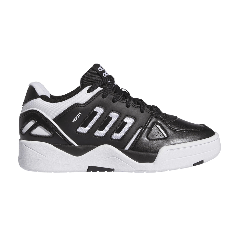 Кроссовки Adidas Midcity Low J 'Black White'
