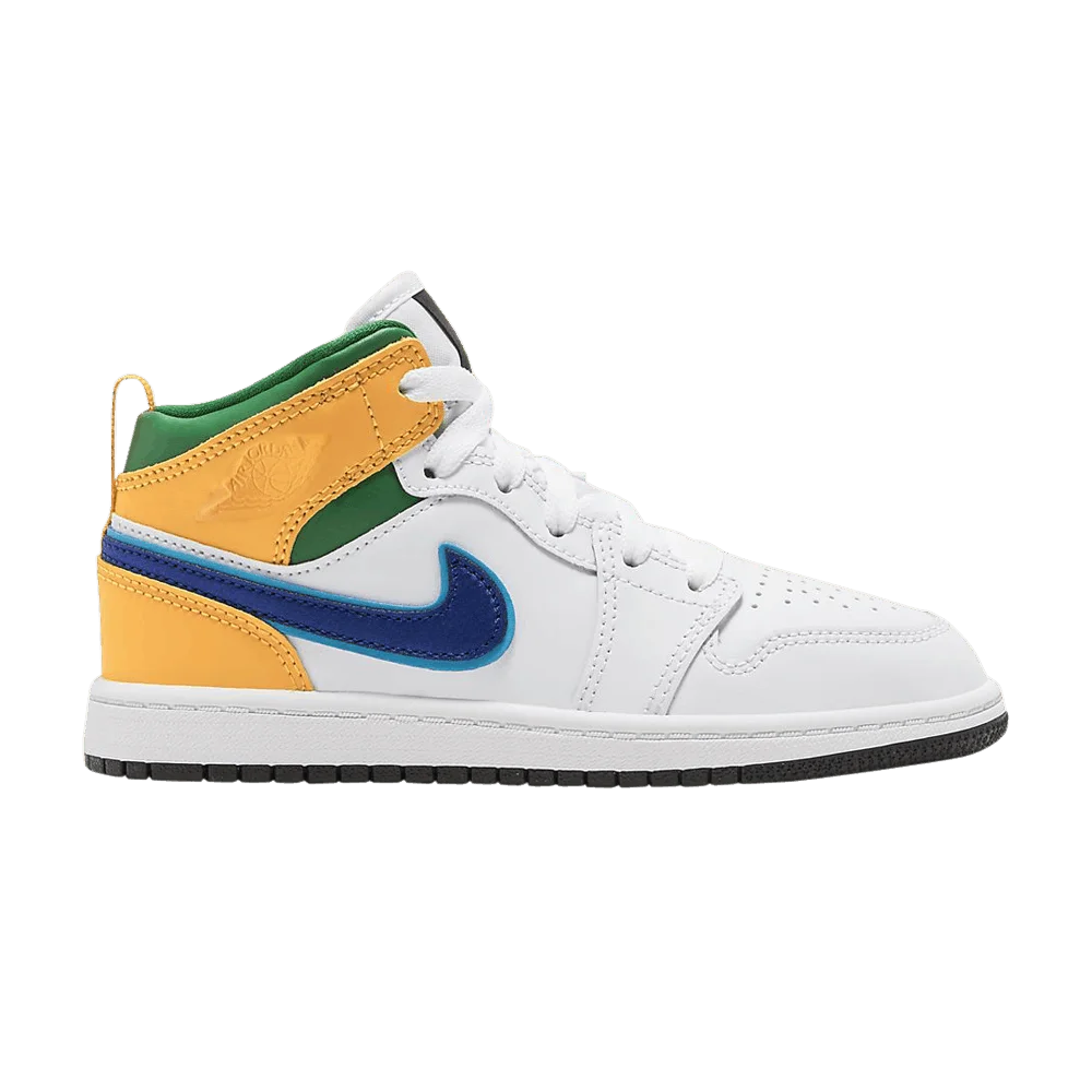 Krossovki-Air-Jordan-1-Mid-PS-White-Court-Purple-Teal