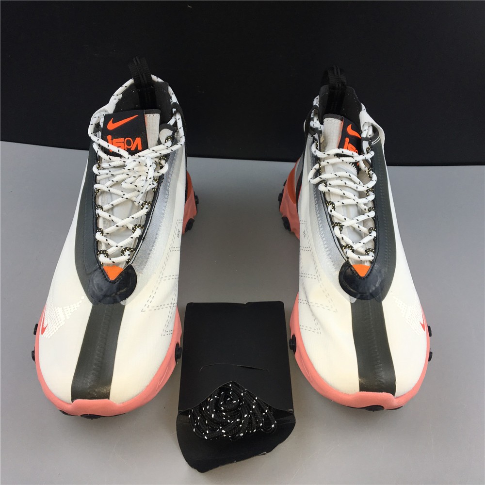 Кроссовки Nike React Runner Mid WR ISPA White Light Crimson