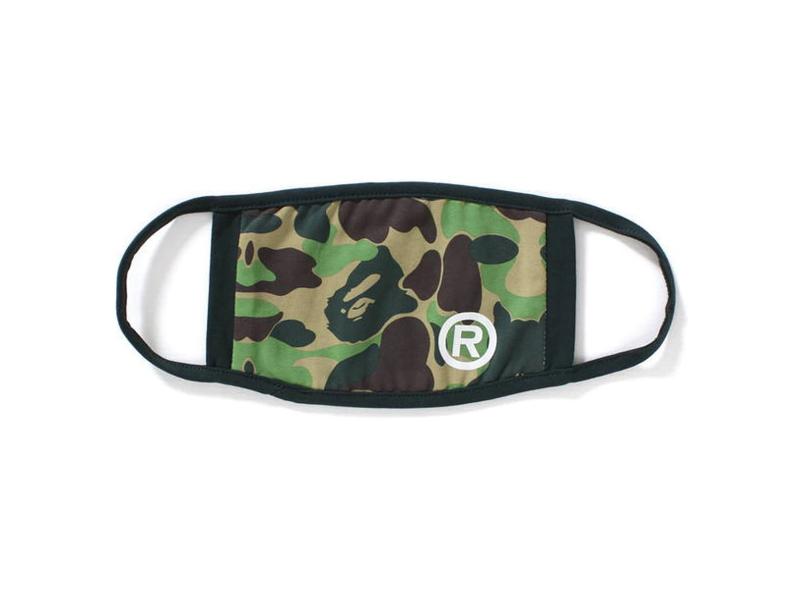 Маска BAPE ABC Camo Mask Green