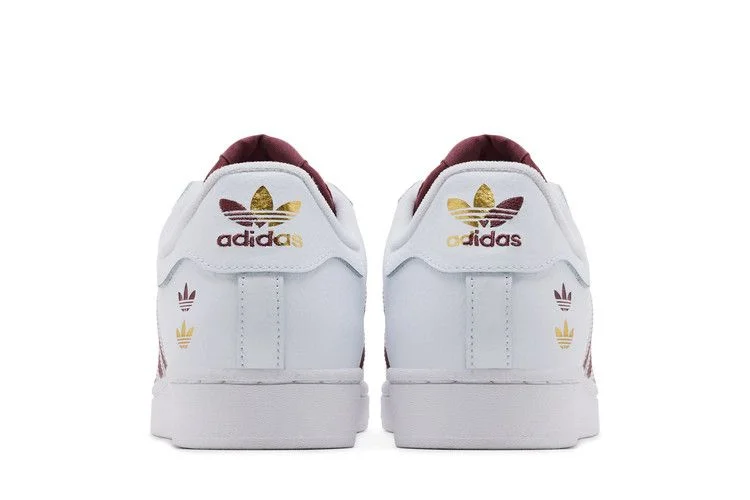 Кроссовки adidas Superstar 'White Quiet Crimson'