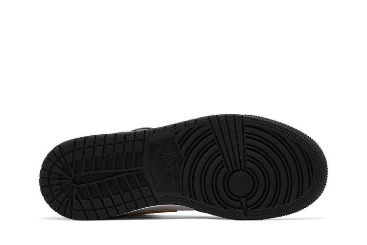 Кроссовки Air Jordan 1 Mid GS 'Black University Gold'