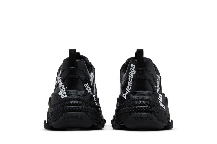 Кроссовки Balenciaga Triple S 'Logotype - Black'